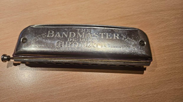 Bandmaster kromatikus szjharmonika vintage, j allapotban