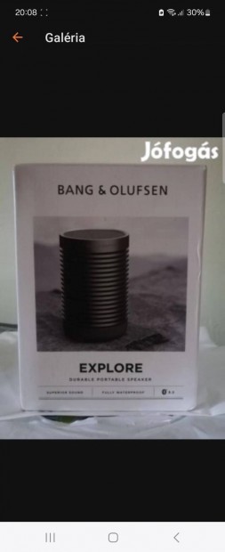 Bang&Olufsen Beosound Explore j szinte 