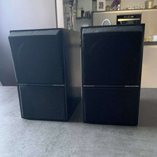 Bang & Olufsen Beovox CX 50 Aluminium passzv hangszork, Fekete szn