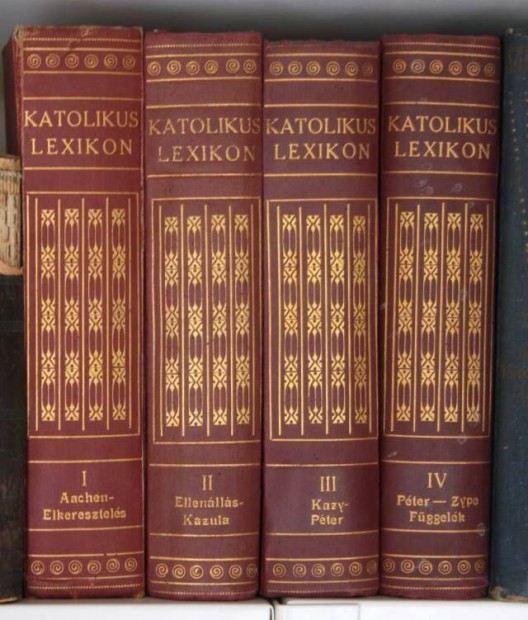 Bangha Béla: Katolikus Lexikon I.-IV. 1931