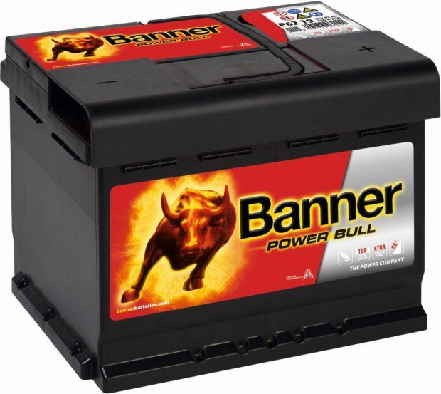 Banner Bull 62Ah 550A Garanciás, Lestibe 2025 szeptember!