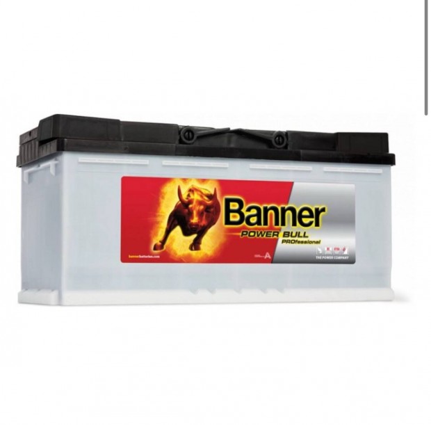 Banner Power BULL Professional 12V 110AH 900A Jobb+ Akkumultor