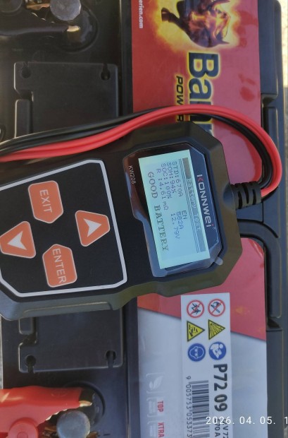 Banner Power Bull P72 09, 12V 72Ah 670A jobb+ akkumul�tor elad�!