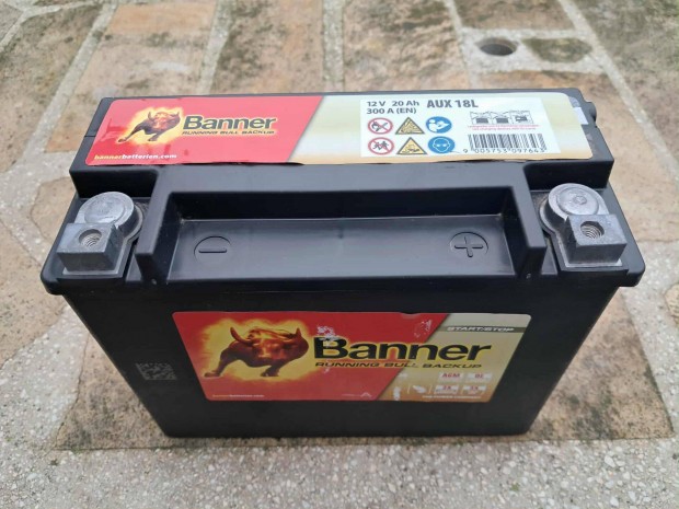 Banner Running Bull Back Up AUX18L akkumultor BMW i3