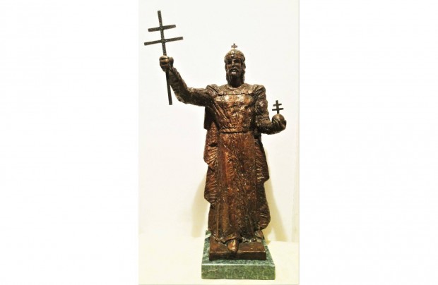 Bnvlgyi Lszl Szent Istvn bronz szobra