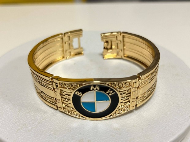 Barakka Baraka Arany színű BMW -s nemesacél karkötő karperec