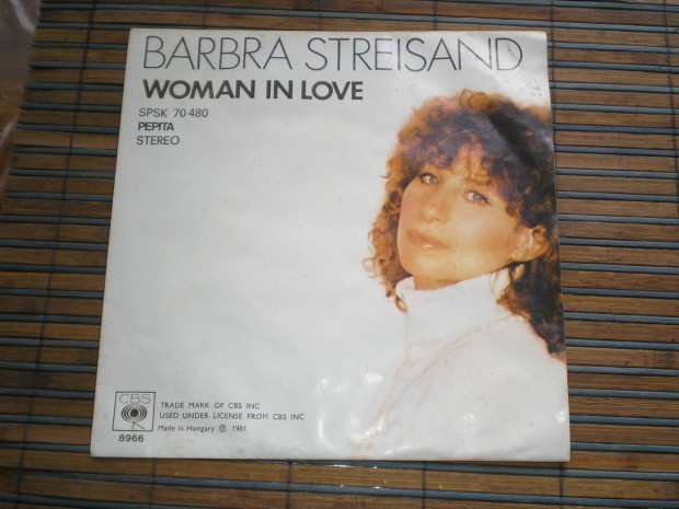 Barbara Streisand - Woman In Love bakelit kislemez 1981