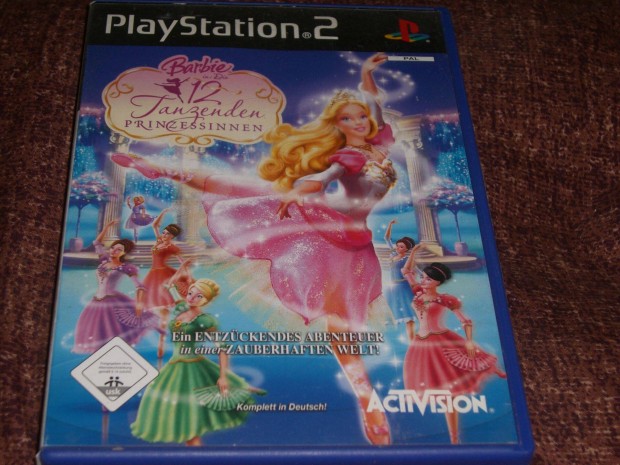 Barbie 12 Tanzenden Prinzessinnen Playstation 2 eredeti le ( 4000 Ft )
