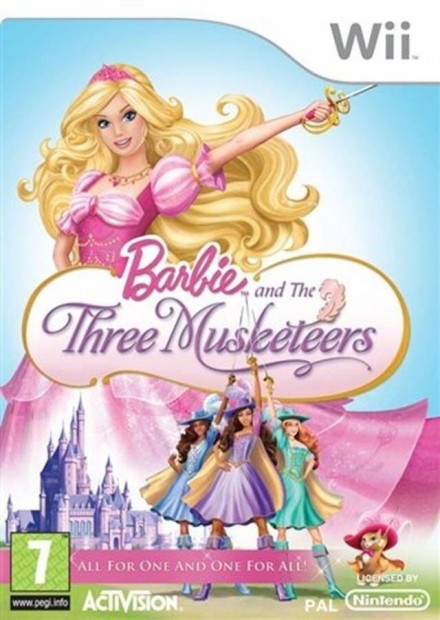 Barbie And the Three Musketeers Wii jtk