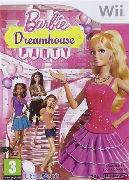 Barbie Dreamhouse Party Nintendo Wii jtk