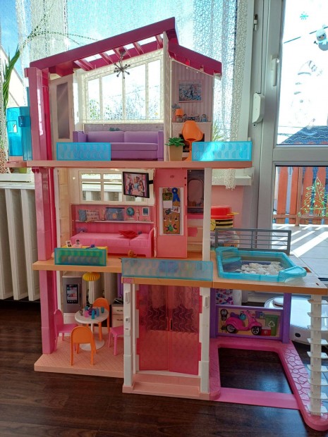 Barbie Dreamhouse tengerparti lomhz