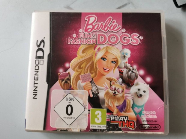 Barbie Fun Fashion Dog Nintendo ds