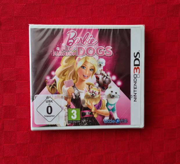 Barbie Groom and Glam Pups - PAL CIB Ovp Nintendo 3ds Fun & Fashion Do