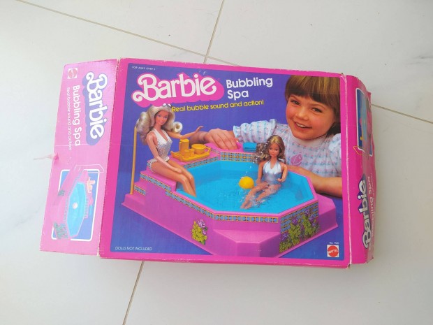 Barbie Mattel Pool Bubbling Spa Hot Tub No.7145 pezsgfrd medence