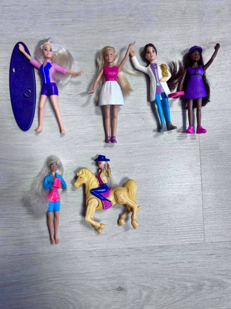 Barbie McDonald's s Burger King figurk