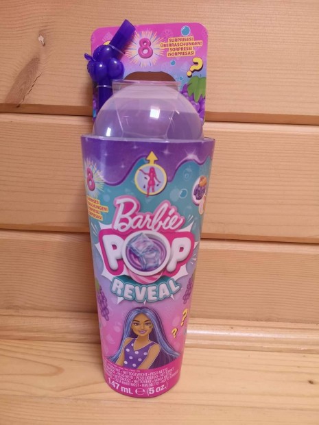 Barbie Pop Reveal Fruit Series Grape Fizz (j) 