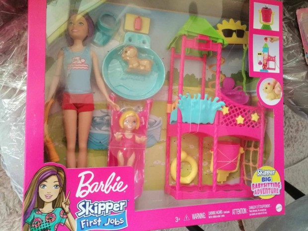 Barbie Skipper First Jobs - Vzipark jtkszett, bontatlan!