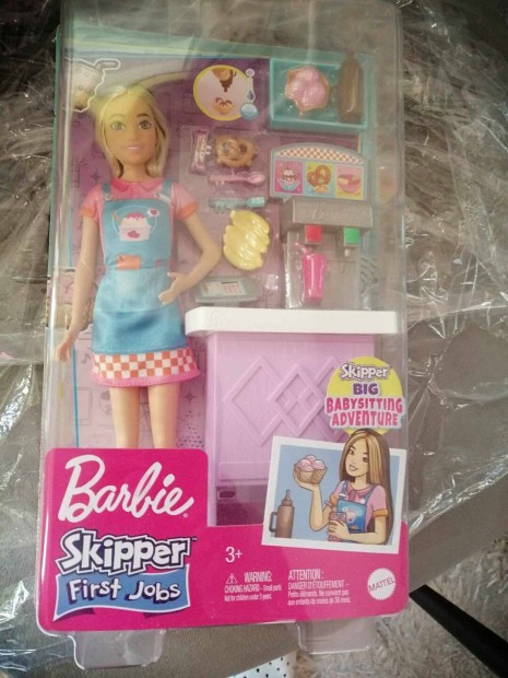 Barbie Skipper first jobs- bf jtkszett, bontatlan