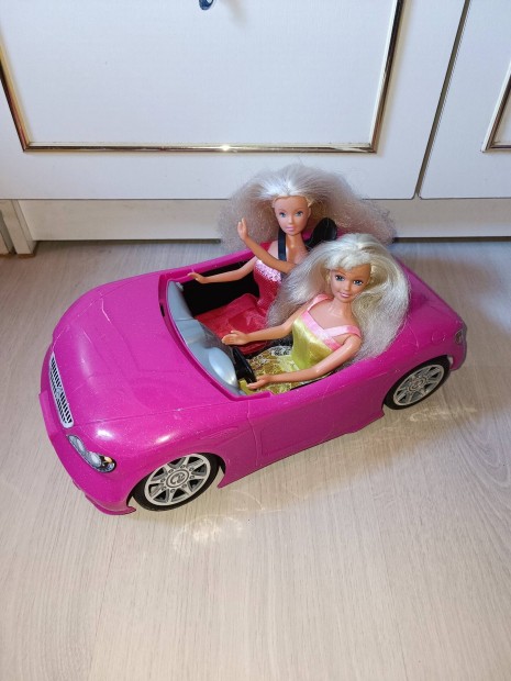 Barbie aut + 2 barbi baba egytt