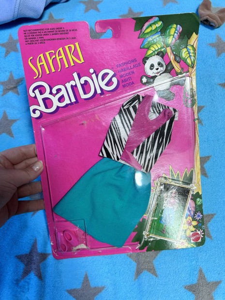 Barbie baba Safari ruhaszett