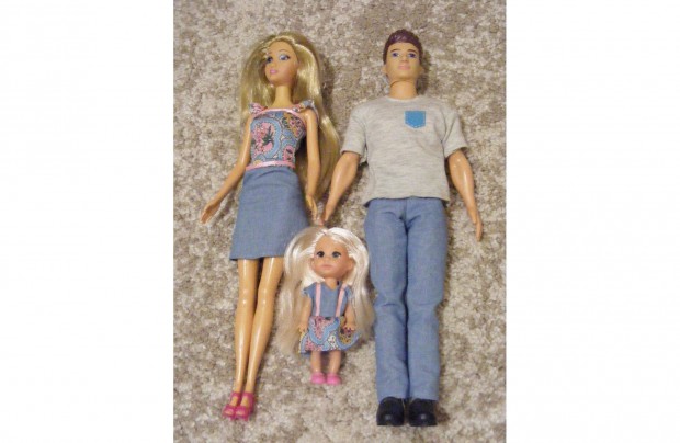 Barbie baba csald, Barbie csomag 3db