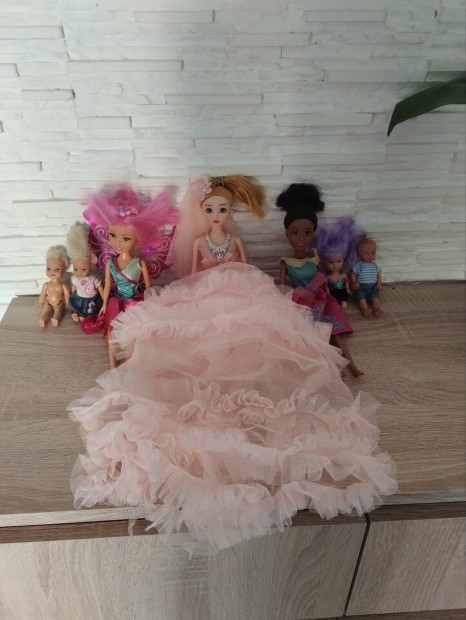Barbie csomag 7 db