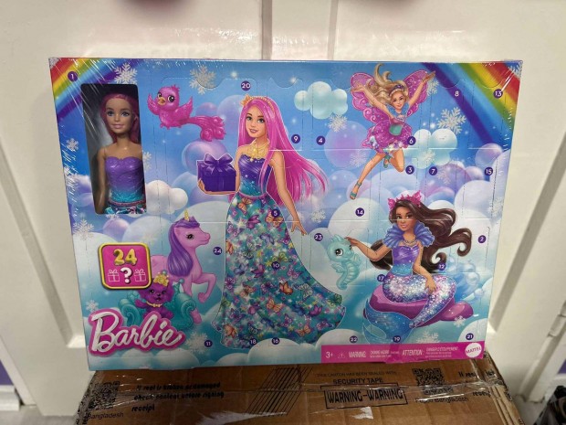 Barbie dreamtopia adventi kalendrium