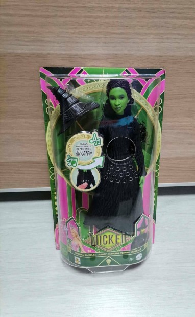 Barbie éneklő Wicked Elphaba baba