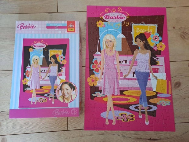 Barbie kirakó puzzle 100db, szép állapot