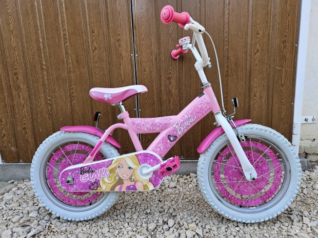 Barbie kislny bicikli, kerkpr 16" j llapot