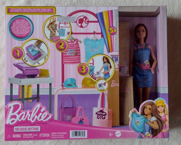 Barbie ruhatervez szett j