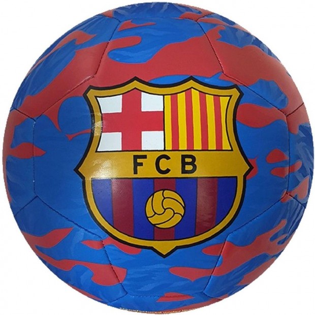 Barcelona labda camo kk-piros 5-s