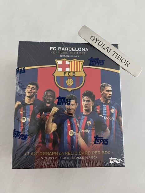 Barcelona team set box 22/23