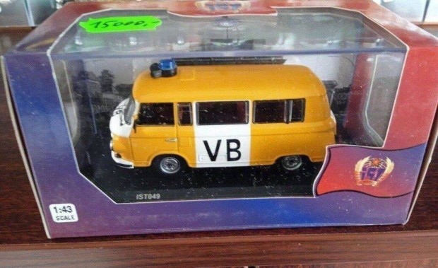 Barkas B1000 VB police IST kisauto modell 1/43 Elad