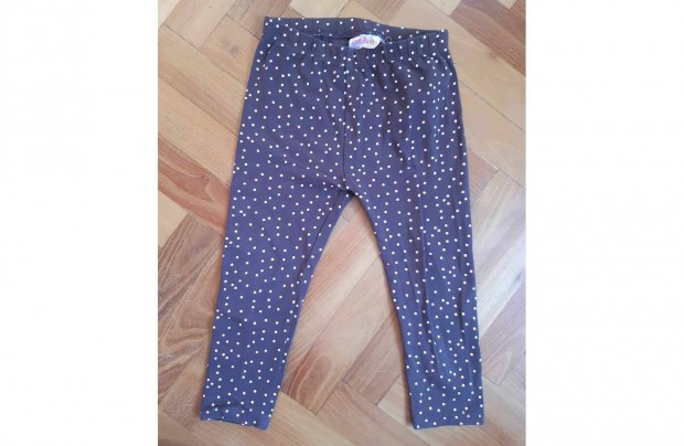 Barna, pttys kislny/baba leggings 92-es