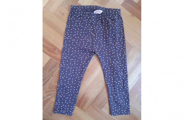 Barna, pttys kislny leggings 92-es