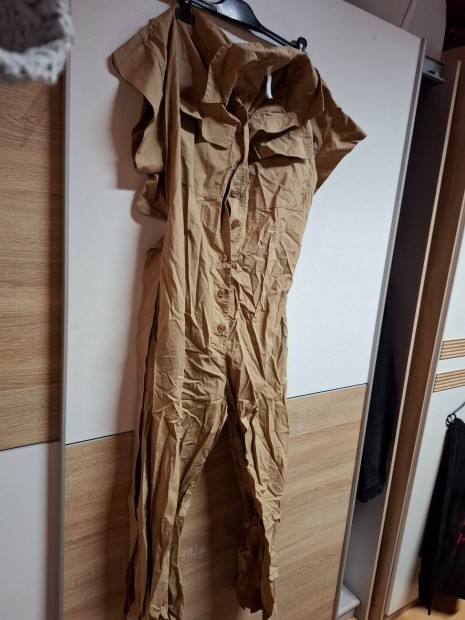 Barna női vékony nyári overall eladó!s-es