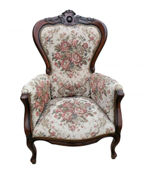 Barokk fotel gobelines krpittal