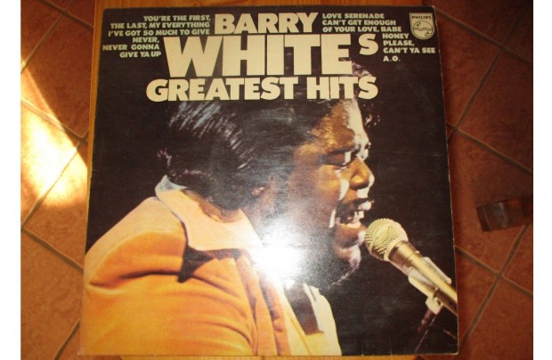 Barry White Greatest hits LP hanglemez elad