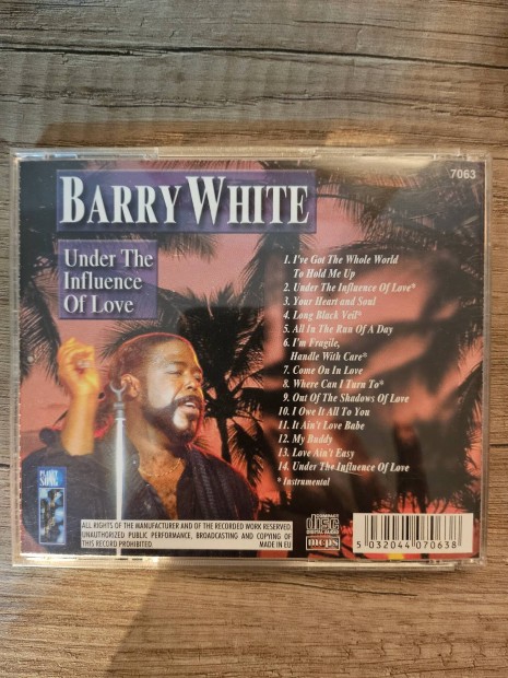 Barry White Gyri Msoros CD Lemez 
