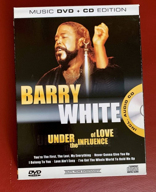 Barry White Under The Influence OF LOVE DVD + CD Edition