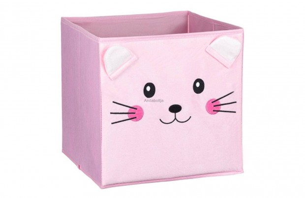 Brsony trol doboz Pink Cica 30x30x30 cm