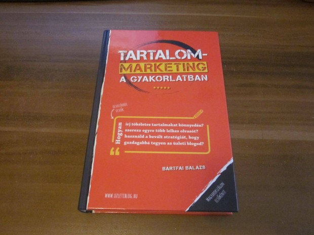 Brtfai Balzs - Tartalommarketing a gyakorlatban