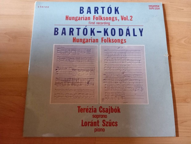 Bartk-Kodly bakelit (vinyl) lemez