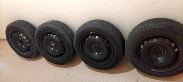 Barum Bravuris 5HM 175/65 R15 ny�ri gumi szett + lemezfelni 