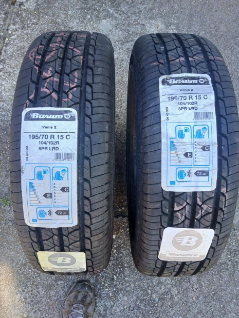 Barum Vanis2 195/70 R15 C nyári új