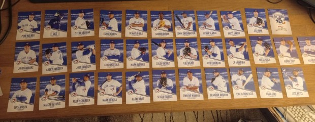 Baseball kártya csomag Toronto Blue Jays
