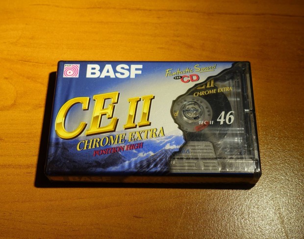 Basf Chrome Extra 46 bontatlan krómos kazetta 1995 deck