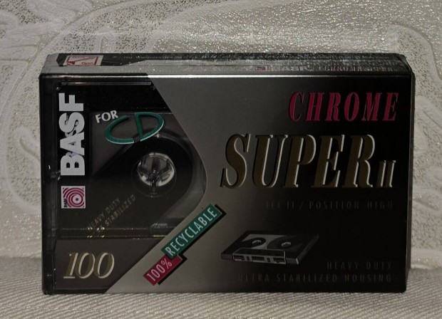 Basf Super ll.Chrome 100 bontatlan krm kazetta 