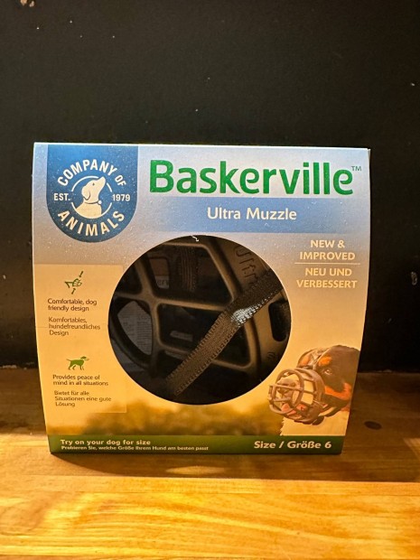 Baskerville ultra muzzle 6 - szuper szjkosr ris kutyknak
